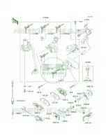 Ignition SwitchLocksReflectors per Kawasaki Ninja ZX-6 2002