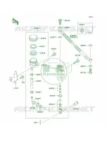 Rear Master Cylinder per Kawasaki Ninja ZX-6 2002