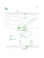 Seat per Kawasaki Ninja ZX-6 2002