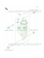 Shock Absorbers per Kawasaki Ninja ZX-6 2002