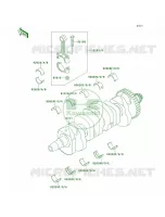 Crankshaft per Kawasaki Ninja ZX-9R 2001