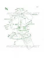 Fenders per Kawasaki Ninja ZX-9R 2001