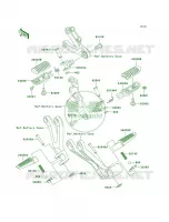 Footrests per Kawasaki Ninja ZX-9R 2001