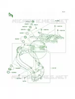 Frame per Kawasaki Ninja ZX-9R 2001