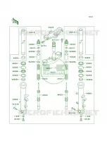 Front Fork per Kawasaki Ninja ZX-9R 2001