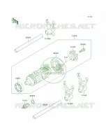 Gear Change DrumShift Forks per Kawasaki Ninja ZX-9R 2001
