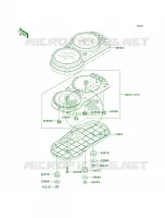 Meters per Kawasaki Ninja ZX-9R 2001