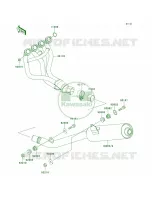 Mufflers per Kawasaki Ninja ZX-9R 2001