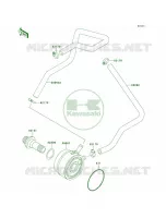 Oil Cooler per Kawasaki Ninja ZX-9R 2001
