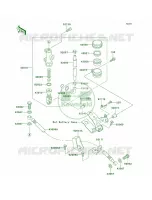 Rear Master Cylinder per Kawasaki Ninja ZX-9R 2001