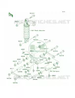 Rear Suspension per Kawasaki Ninja ZX-9R 2001