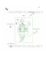 Shock Absorbers per Kawasaki Ninja ZX-9R 2001