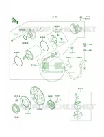 Starter Motor per Kawasaki Ninja ZX-9R 2001