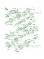 Transmission per Kawasaki Ninja ZX-9R 2001