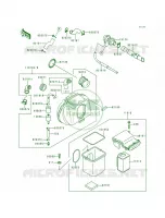 Air Cleaner per Kawasaki ZR-7 2000