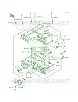 Crankcase per Kawasaki ZR-7 2000