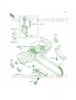 Crankshaft per Kawasaki ZR-7 2000