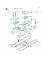 Cylinder Head Cover per Kawasaki ZR-7 2000