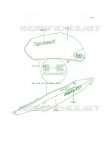 Decals per Kawasaki ZR-7 2000