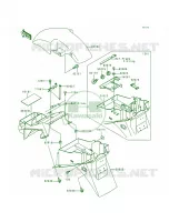 Fenders per Kawasaki ZR-7 2000
