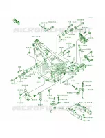 Frame Fittings per Kawasaki ZR-7 2000