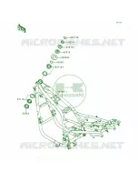 Frame per Kawasaki ZR-7 2000