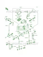 Front Master Cylinder per Kawasaki ZR-7 2000