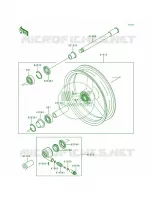 Front Wheel per Kawasaki ZR-7 2000