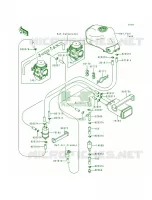 Fuel Evaporative System per Kawasaki ZR-7 2000