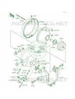 Headlights per Kawasaki ZR-7 2000