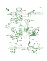 Meters per Kawasaki ZR-7 2000