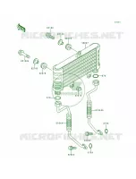 Oil Cooler per Kawasaki ZR-7 2000