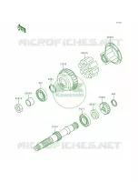 Secondary Shaft per Kawasaki ZR-7 2000
