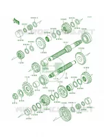 Transmission per Kawasaki ZR-7 2000