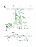 Air Cleaner per Kawasaki Ninja ZX-9R 2000