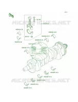 Crankshaft per Kawasaki Ninja ZX-9R 2000