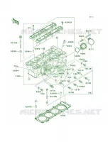 Cylinder Head per Kawasaki Ninja ZX-9R 2000
