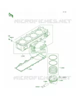 CylinderPistons per Kawasaki Ninja ZX-9R 2000