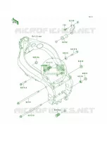 Frame Fittings per Kawasaki Ninja ZX-9R 2000