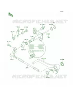 Gear Change Mechanism per Kawasaki Ninja ZX-9R 2000