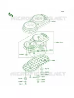 Meters per Kawasaki Ninja ZX-9R 2000
