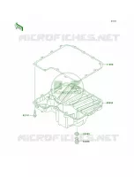 Oil Pan per Kawasaki Ninja ZX-9R 2000