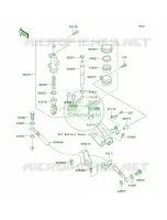 Rear Master Cylinder per Kawasaki Ninja ZX-9R 2000