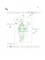 Shock Absorbers per Kawasaki Ninja ZX-9R 2000