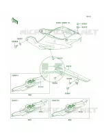 Side CoversChain CoverZX900 E2 per Kawasaki Ninja ZX-9R 2000