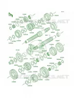 Transmission per Kawasaki Ninja ZX-9R 2000