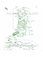 Air Cleaner per Kawasaki Ninja ZX-9R 1999
