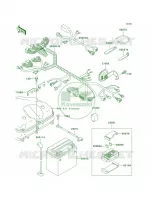 Chassis Electrical Equipment per Kawasaki Ninja ZX-9R 1999