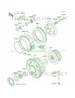 Clutch per Kawasaki Ninja ZX-9R 1999