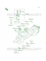 Crankshaft per Kawasaki Ninja ZX-9R 1999
